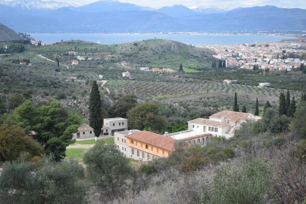 Nafplio, Hill With An Amazing View Apartment Luaran gambar