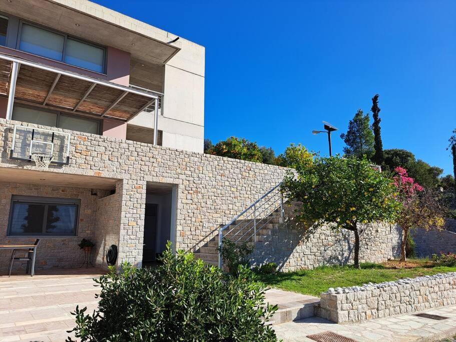 Nafplio, Hill With An Amazing View Apartment Luaran gambar