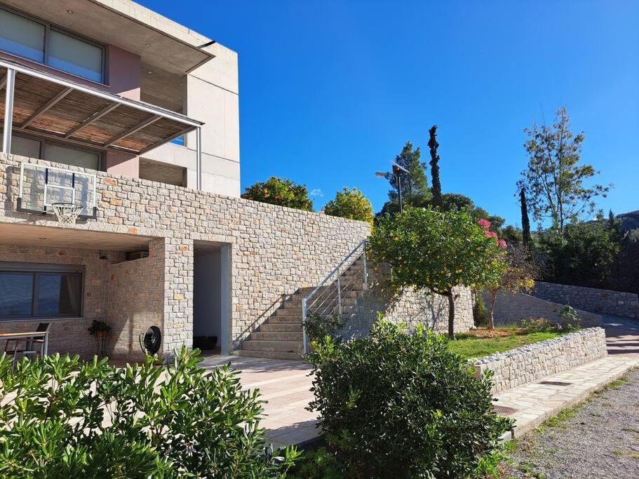 Nafplio, Hill With An Amazing View Apartment Luaran gambar