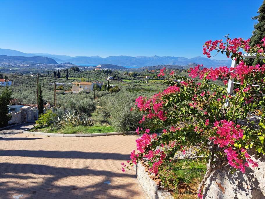 Nafplio, Hill With An Amazing View Apartment Luaran gambar