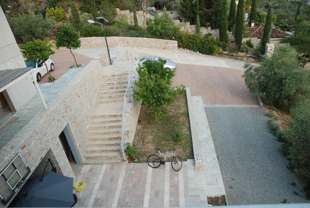 Nafplio, Hill With An Amazing View Apartment Luaran gambar