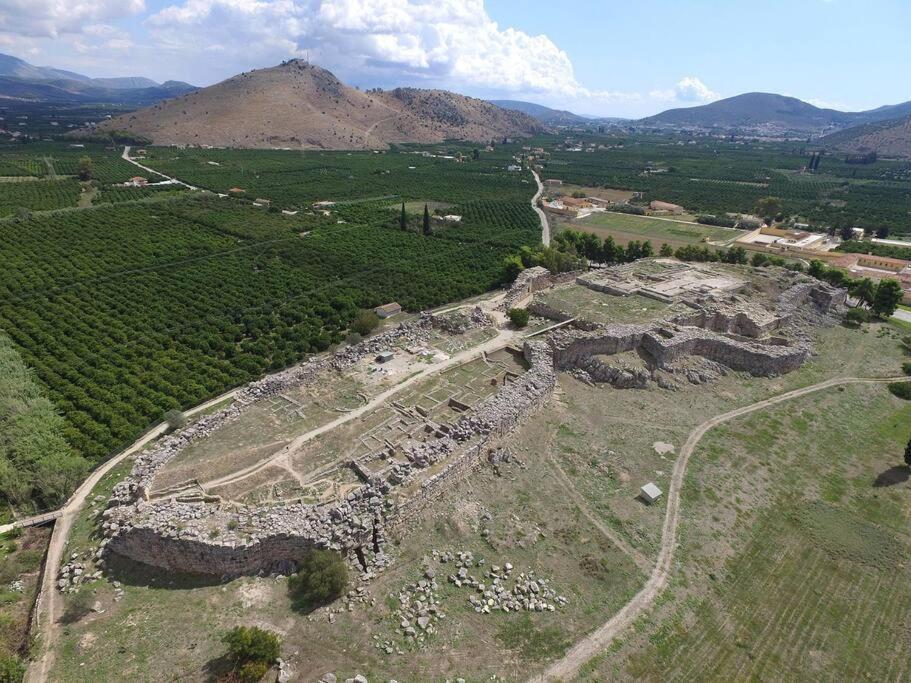Nafplio, Hill With An Amazing View Apartment Luaran gambar
