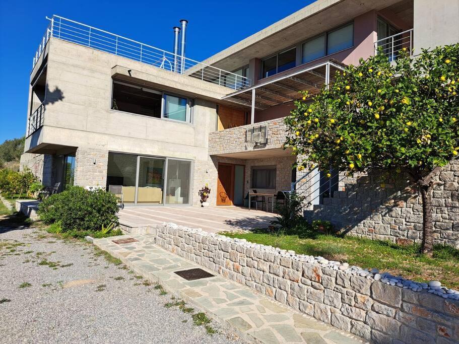 Nafplio, Hill With An Amazing View Apartment Luaran gambar