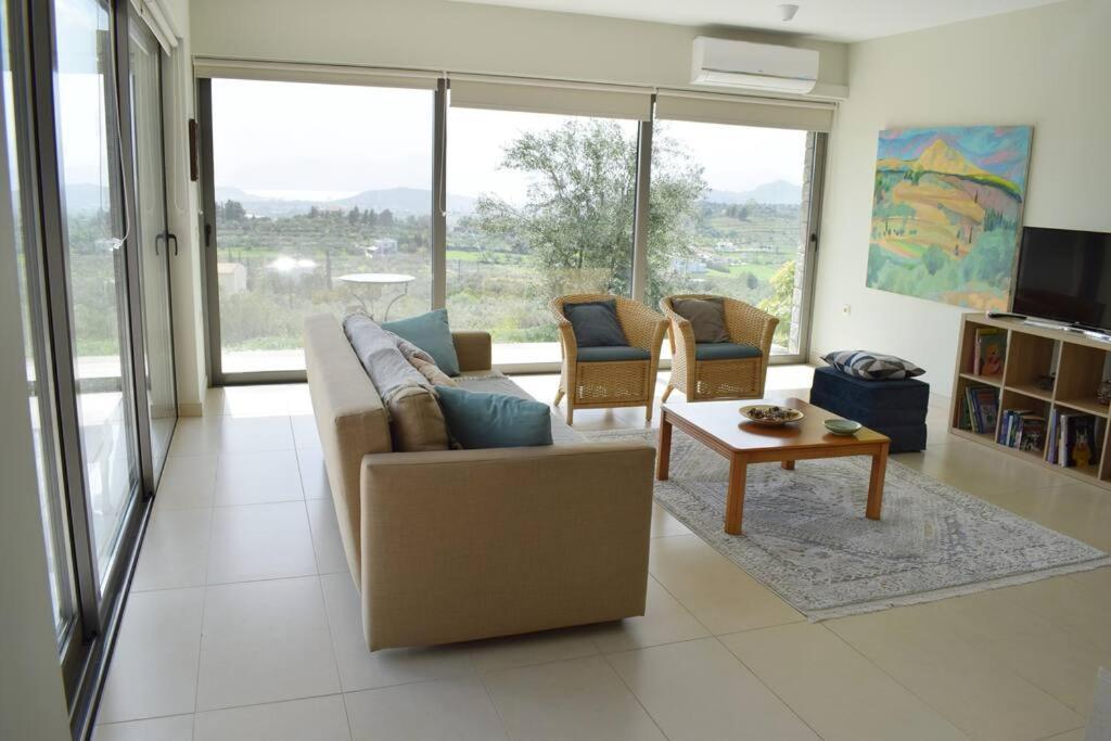 Nafplio, Hill With An Amazing View Apartment Luaran gambar