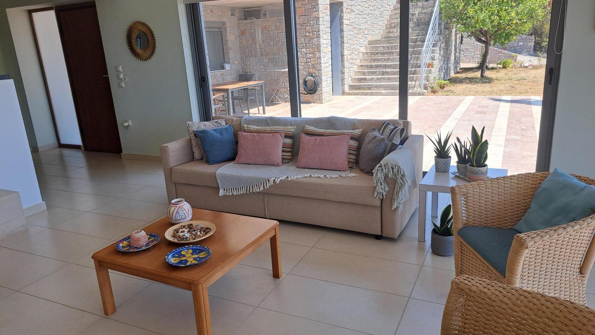 Nafplio, Hill With An Amazing View Apartment Luaran gambar